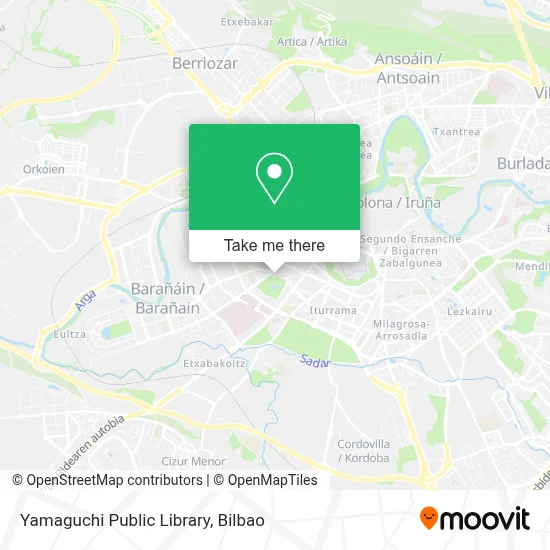 Yamaguchi Public Library map