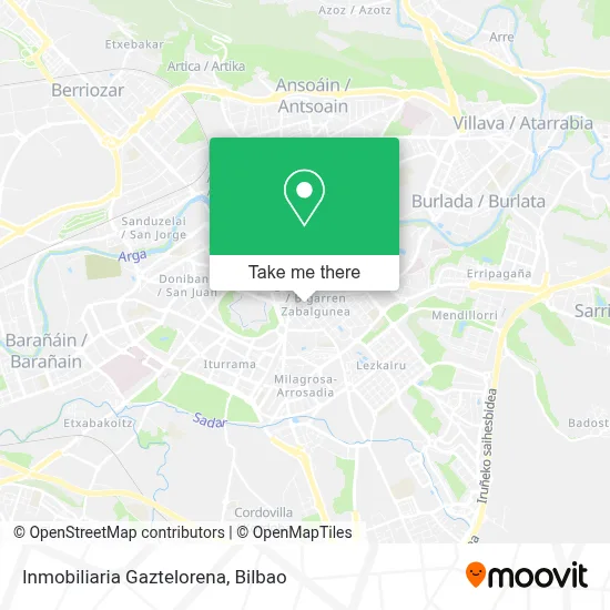 Inmobiliaria Gaztelorena map