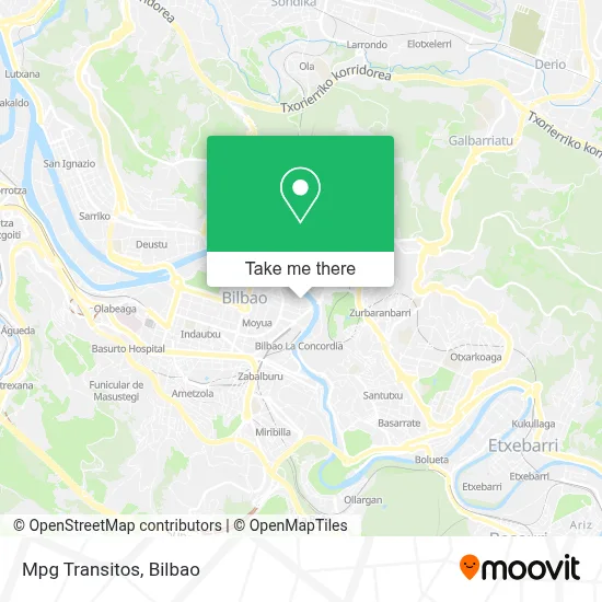 Mpg Transitos map