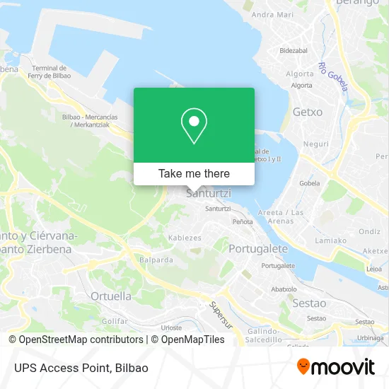 mapa Ups Access Point