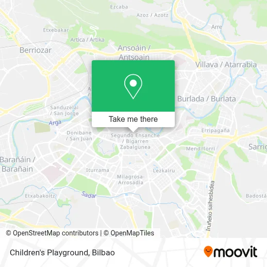 Parque Infantil map