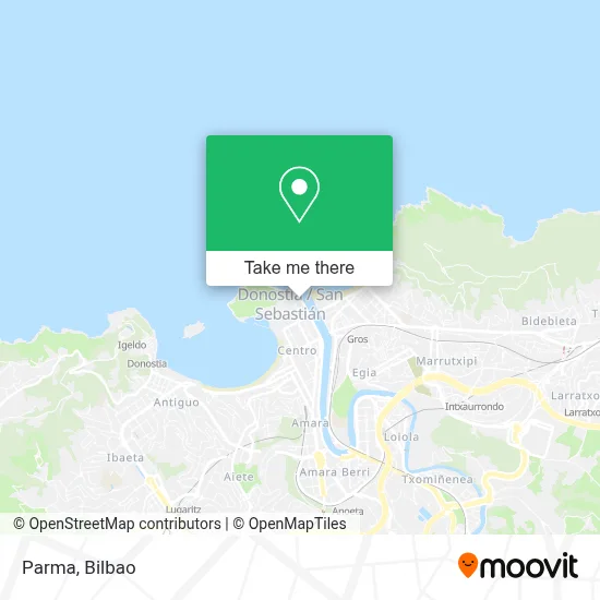 Parma map