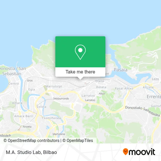 M.A. Studio Lab map
