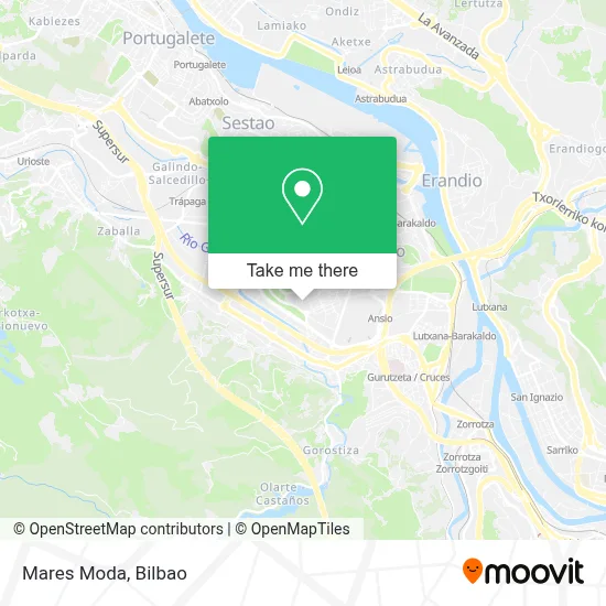 Mares Moda map