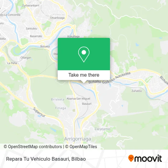 Repara Tu Vehiculo Basauri map