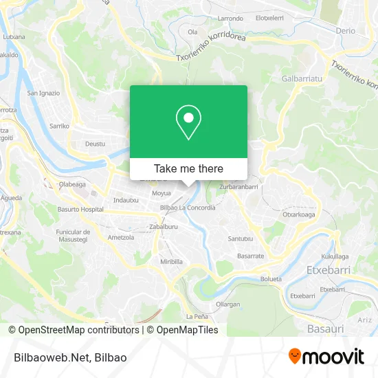 Bilbaoweb.Net map