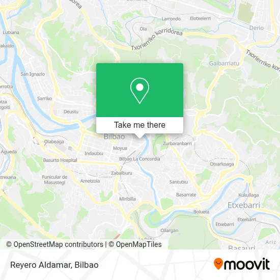 Reyero Aldamar map