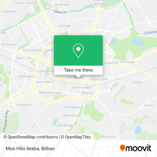 Mus Hitu Araba map