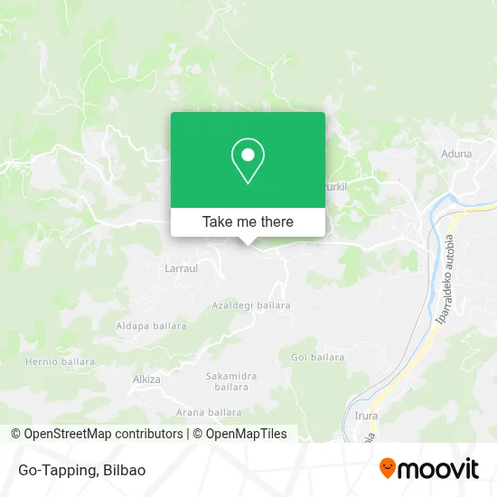 Go-Tapping map