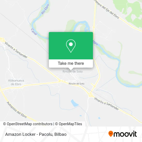 Amazon Locker - Pacolu map