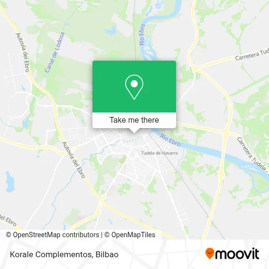Korale Complementos map