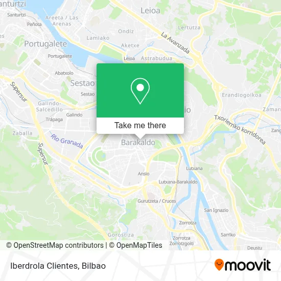 Iberdrola Clientes map