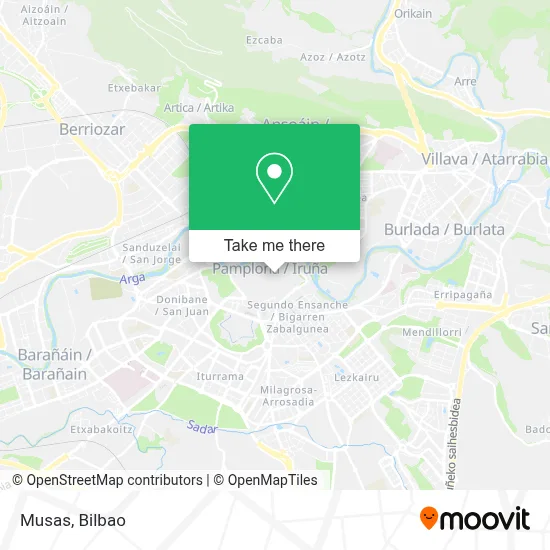 Musas map