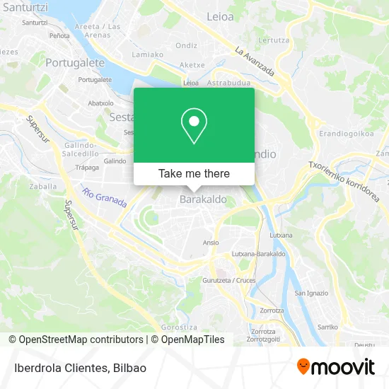 Iberdrola Clientes map