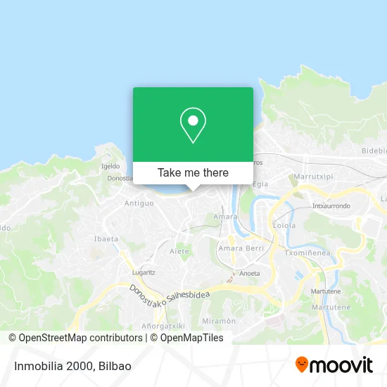Inmobilia 2000 map