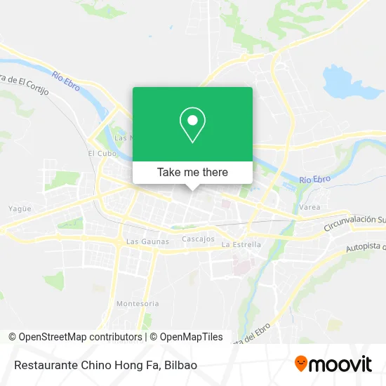 Restaurante Chino Hong Fa map