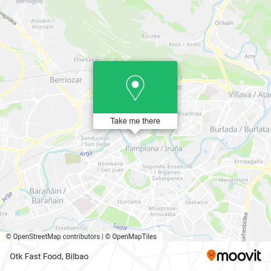 Otk Fast Food map