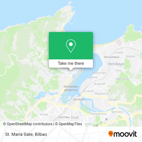 St. Maria Gate map