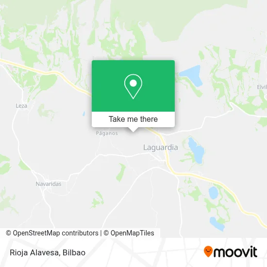 Rioja Alavesa map