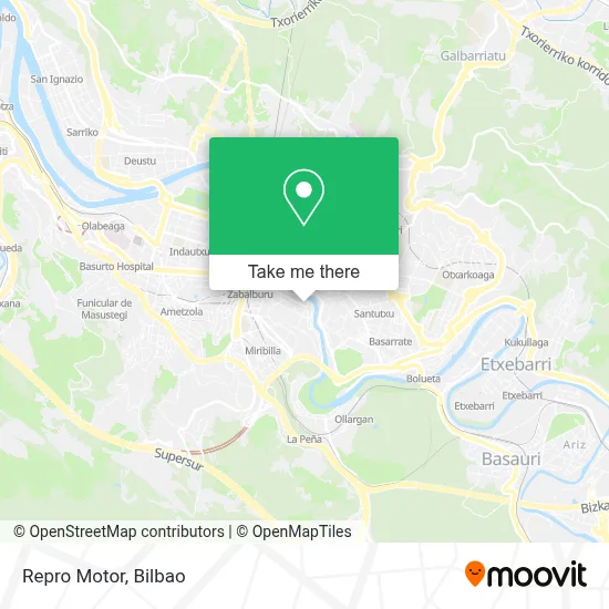 Repro Motor map
