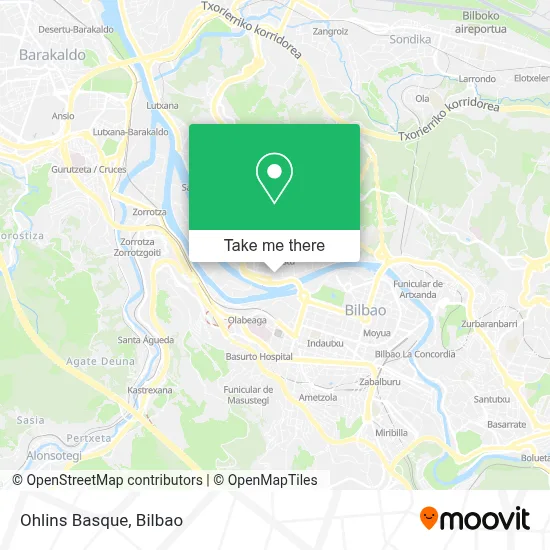 Ohlins Basque map