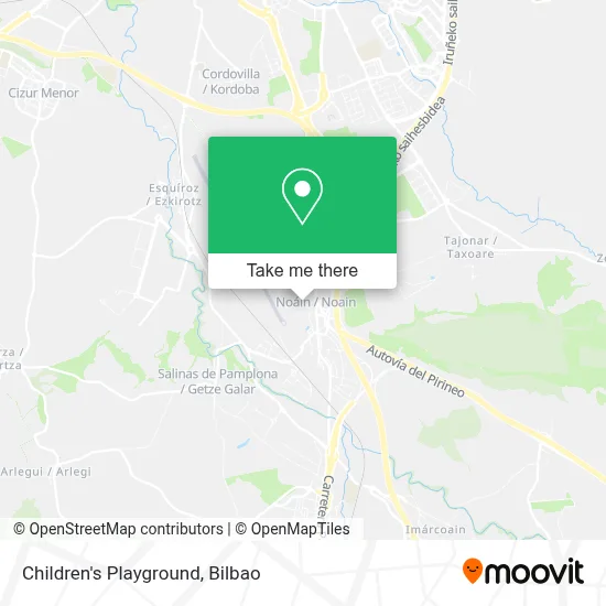 Parque Infantil map