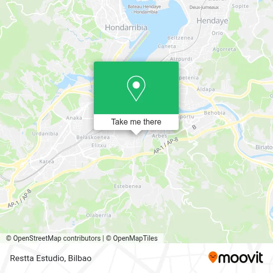 Restta Estudio map