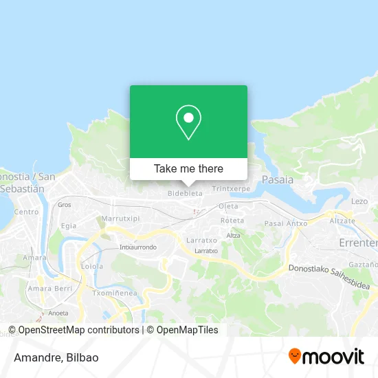 Amandre map