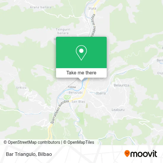 Bar Triangulo map
