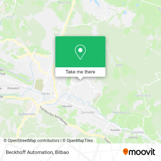 Beckhoff Automation map