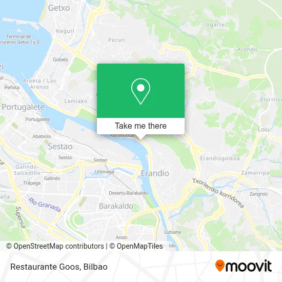 Restaurante Goos map