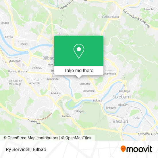 Ry Servicell map