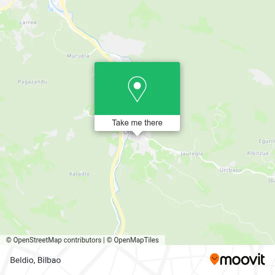 Beldio map