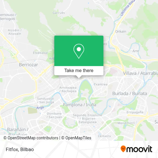 Fitfox map