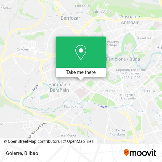 Goierre map