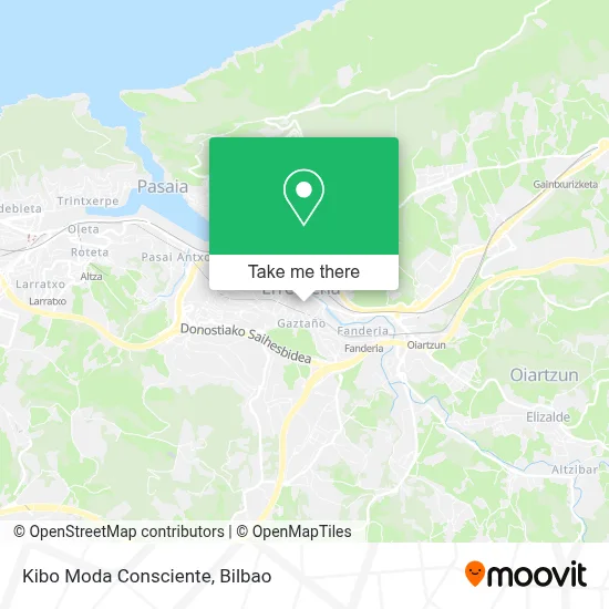 Kibo Moda Consciente map