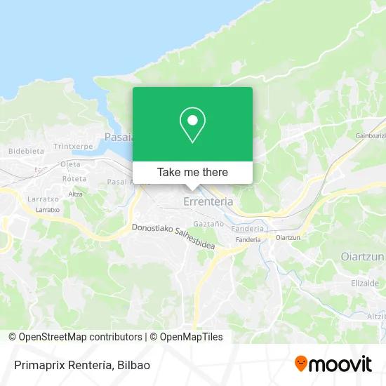 Primaprix Rentería map