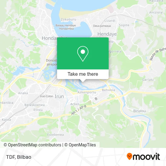 Tdf map
