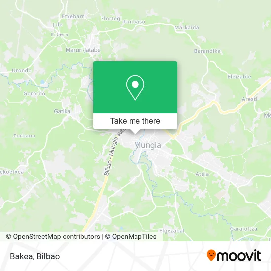 Bakea map