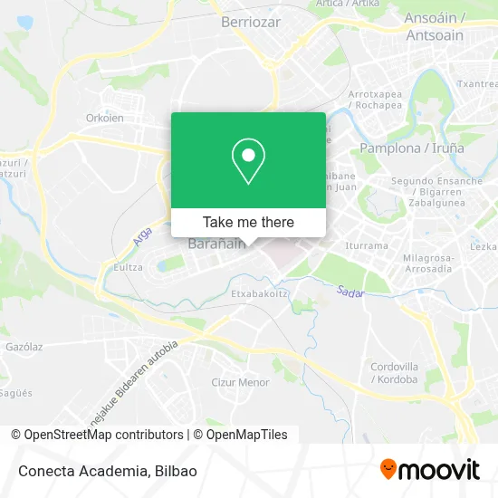 Conecta Academia map