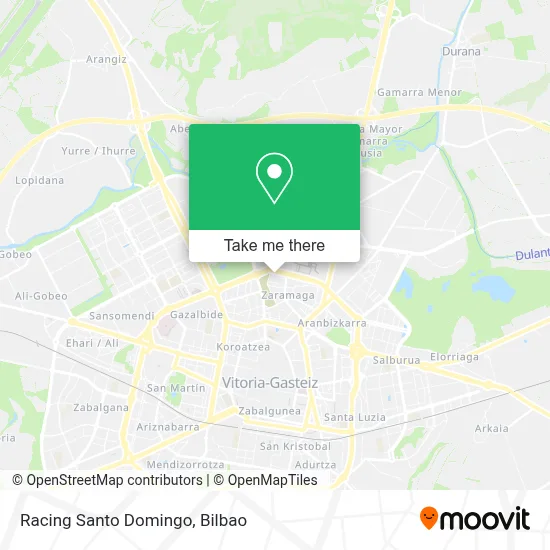 Racing Santo Domingo map