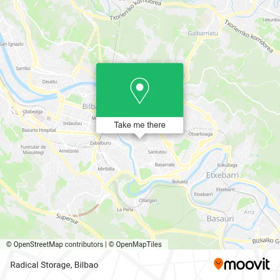 Radical Storage map