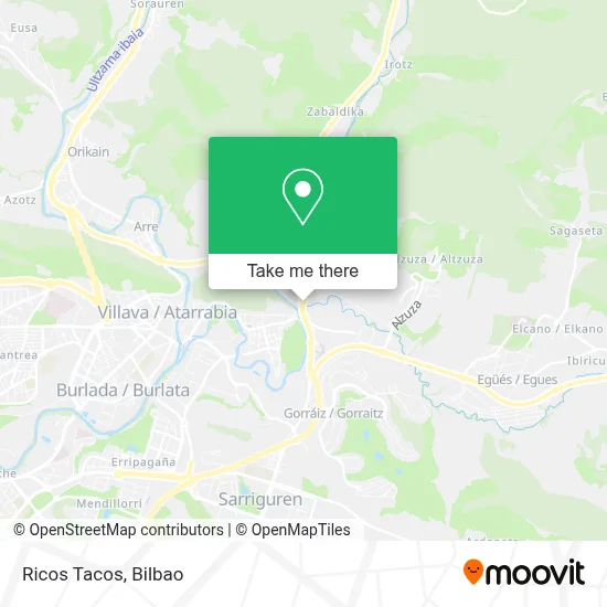 Ricos Tacos map