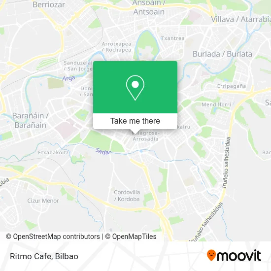 Ritmo Cafe map