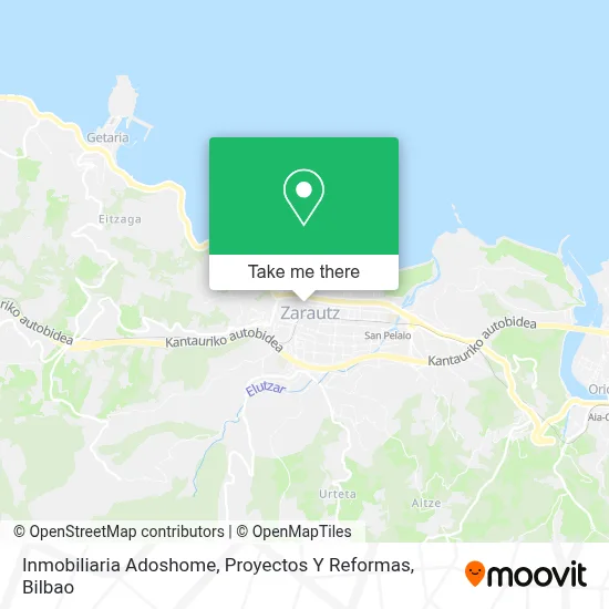 Inmobiliaria Adoshome, Proyectos Y Reformas map