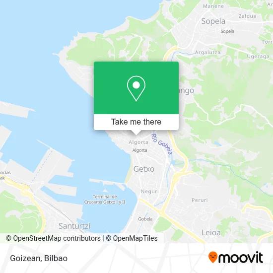 Goizean map