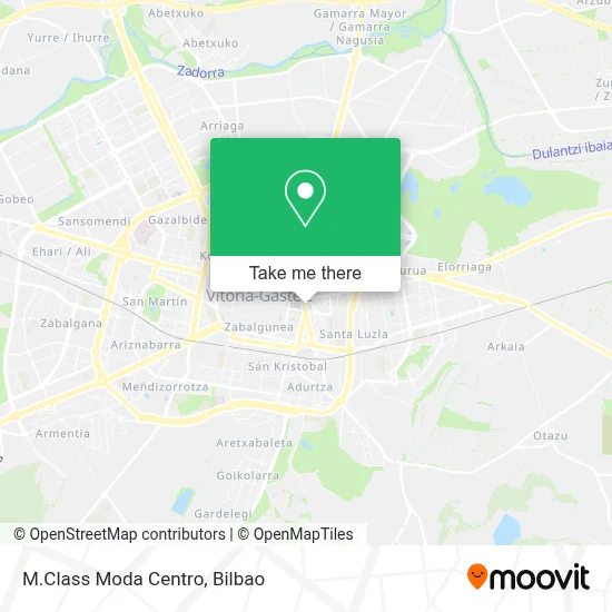 M.Class Moda Centro map