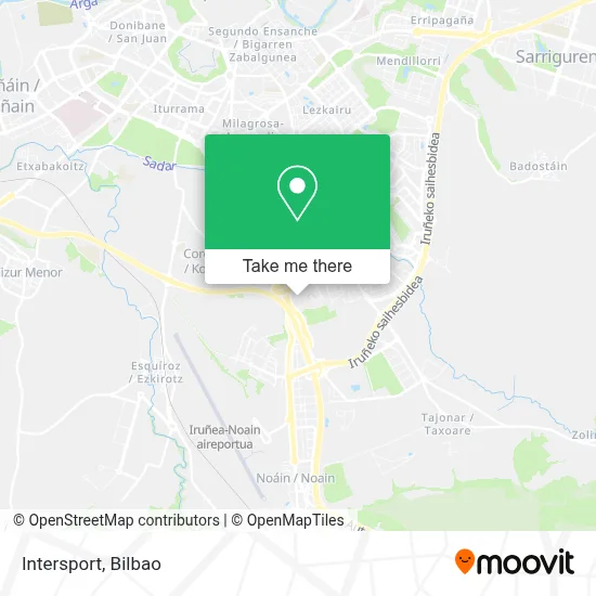 Intersport map