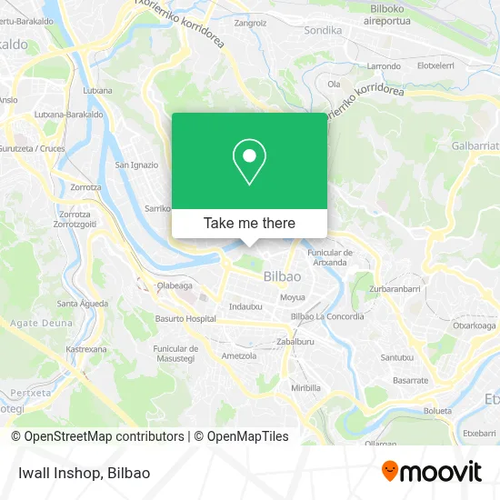 Iwall Inshop map