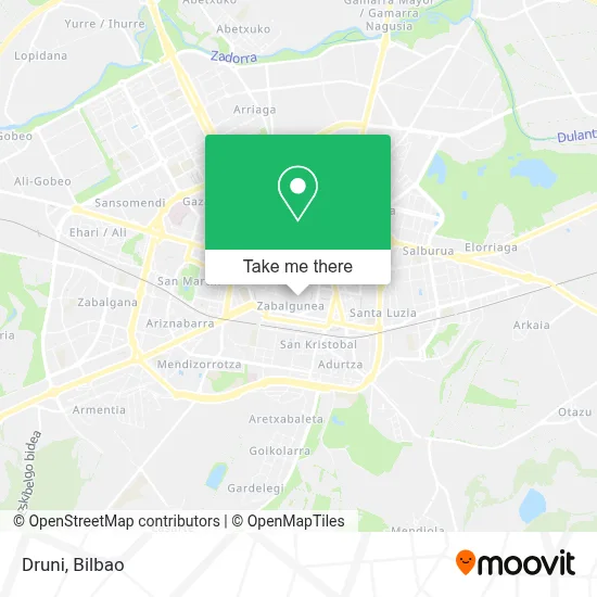 Druni map